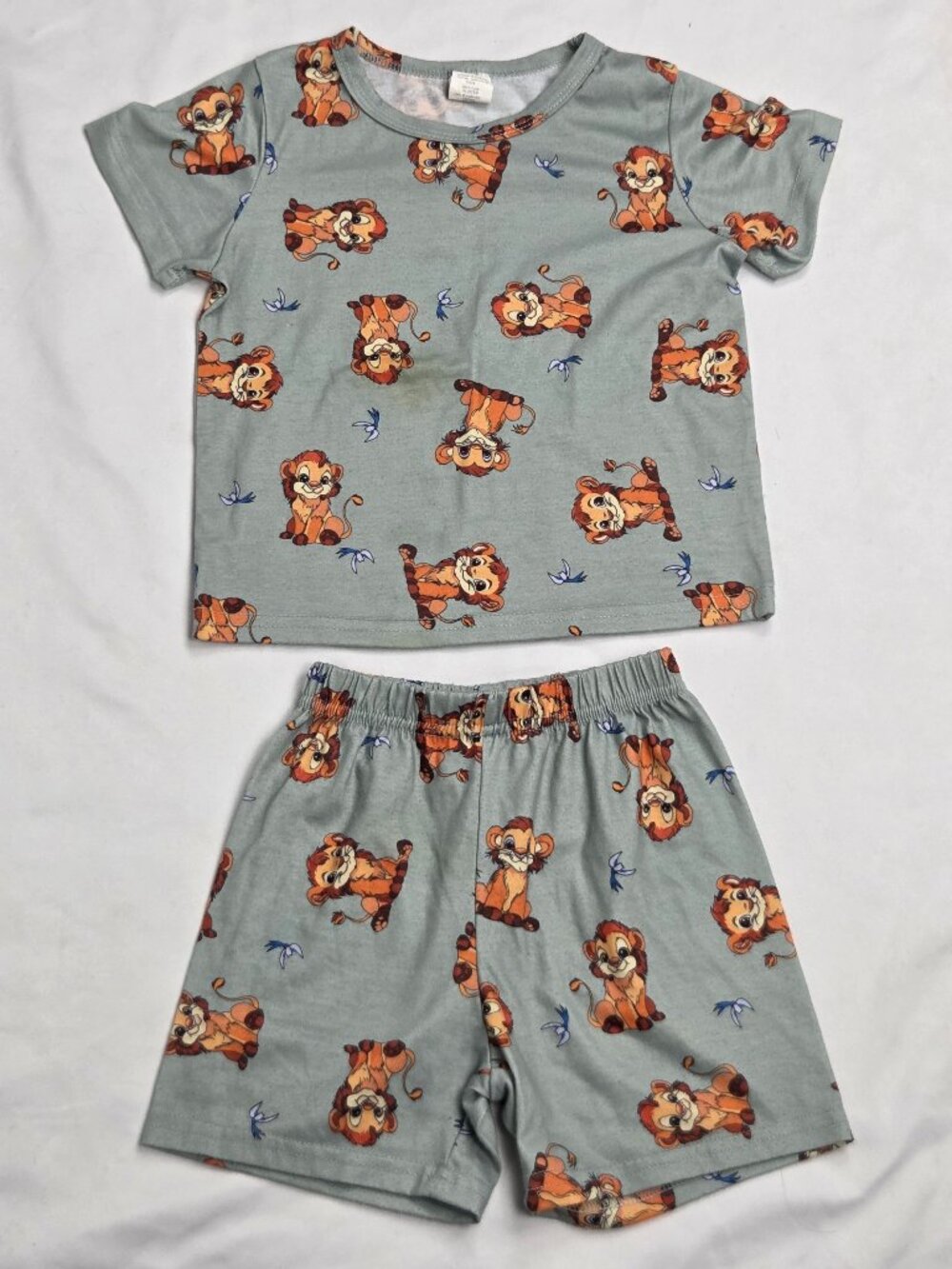 Lion Pajamas Set Size 1-2 Years